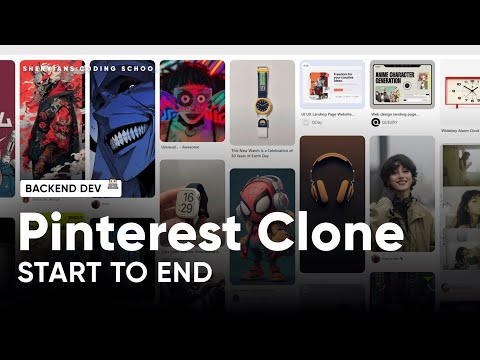 [PROJECT🚀] Pinterest Clone Unleashed! Create Your Own Social Wonderland with This Epic Tutorial! 🚀✨
