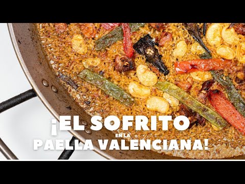 Paella valenciana, como hacer el Sofrito