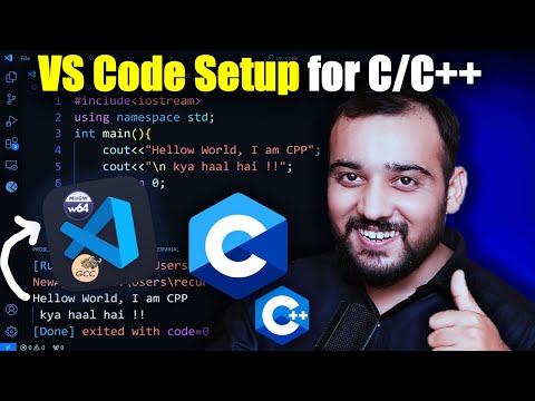 How to install C & C++ in Visual Studio Code | VS Code Setup for C & C++ Programmers 🚀
