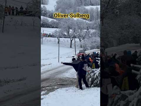 Oliver Solberg Pushing the Toyota GR Yaris Rally1 Rallye Monte Carlo 2026 #leandrolemosmotorsport