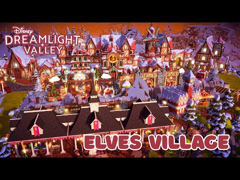 ELVES VILLAGE | Disney Dreamlight Valley Build