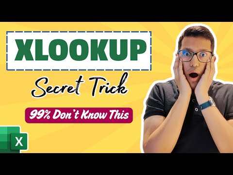 The XLOOKUP trick nobody talks about (and it's GENIUS)