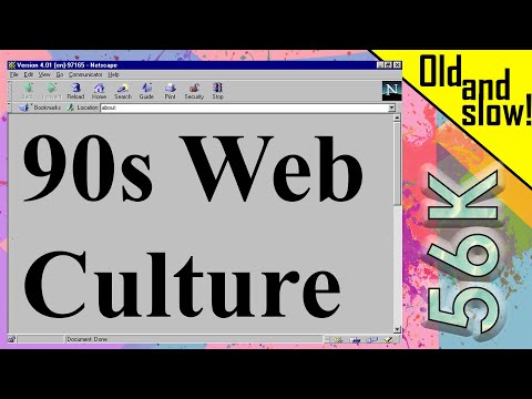 The Internet - Mid 90's Web Culture