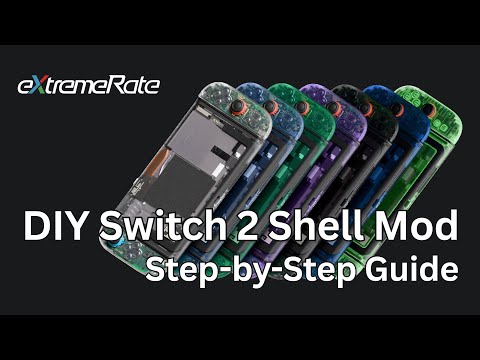 eXtremeRate Nintendo Switch 2 Full Shell Replacement | Step-by-Step Install Guide