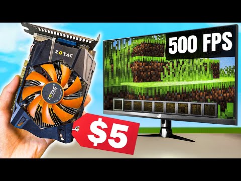 I Tried Minecraft on Four $5 GPUs…