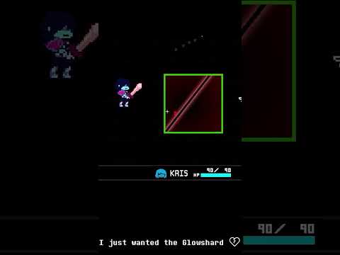 Just give me the Glowshard bro 🙏  #deltarune #roaringknight