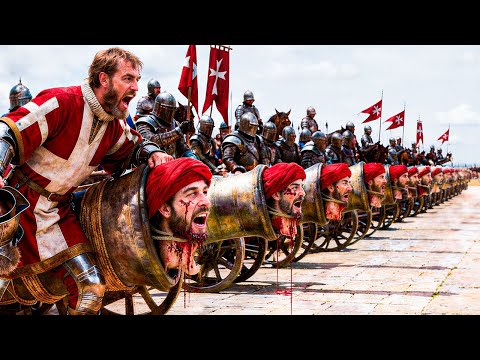 Knight Who Used Ottoman Heads as Cannonballs to CRUSH 40,000 Invaders | Siege Of Malta