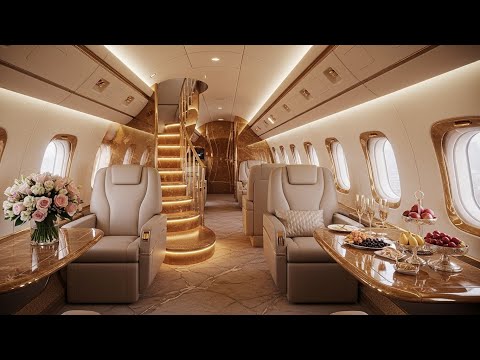 What's REALLY Inside a $600 Million Private Jet