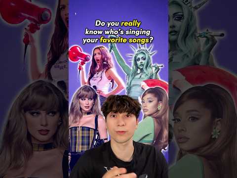 Can You Hear the Secret Singers on These 5 Songs? 🎤🤔 #arianagrande #oliviarodrigo #music