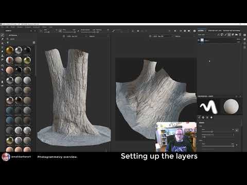 Photogrammetry cleanup workflow. Substance Painter and Houdini.