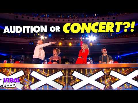 Auditions that feel like ROCK CONCERTS 🤘 Best Bands EVER on Got Talent!