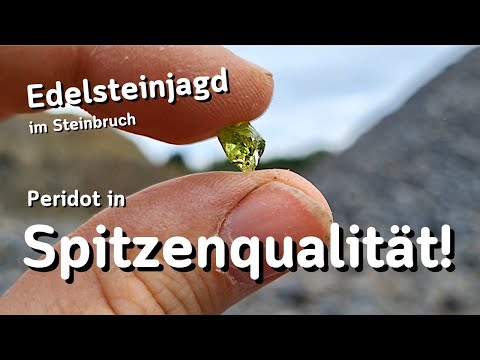 Edelsteinjagd: Finde ich echten Peridot im Steinbruch?