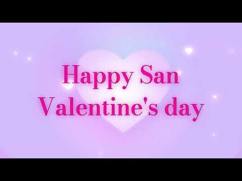 1 HOUR pink hearts v2 | Happy San Valentine's Day Video Loop Wallpaper Screesaver