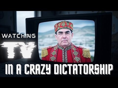 TV in Turkmenistan is INSANE | I watched Turkmen TV | Documentary
