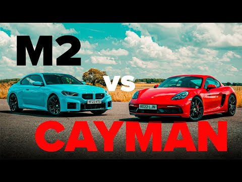 NEW BMW M2 vs Porsche 718 Cayman GTS | Sports car twin-test