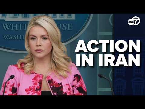 Leavitt says talks with Iran are happening behind the scenes despite Iran denying it