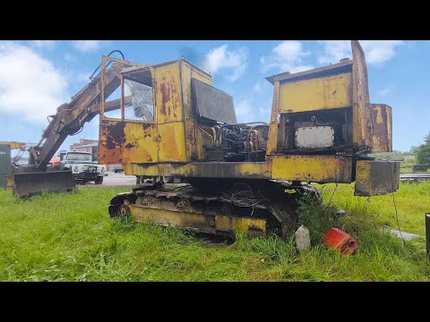 Оживление убитого ЭКСКАВАТОРА ИЗ СССР после 20 лет простоя