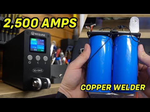 My New 2,500A / 14kW Spot Welder for $200! (Sequre SQ-SW3)