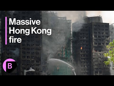 Rescue Efforts Continue After Hong Kong Fire