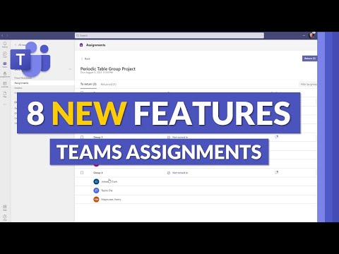 Top 8 NEW features for Assignments in Microsoft Teams | Group Assignments, Revisions, & more