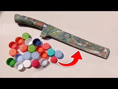 How to make a machete sheath from plastic waste @bangsyam22