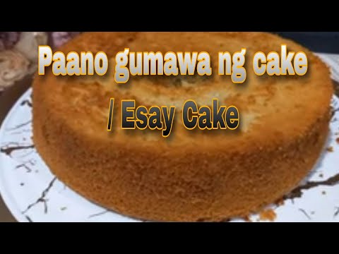 Paano gumawa ng cake. Easy Cake.