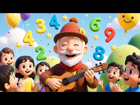 This Old Man Song 🎩🎶 | Cute 3D Nursery Rhymes for Kids | Laila Fun