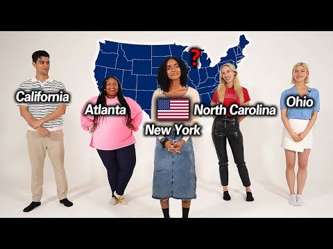 Can American Guess The Accents in American (New York, Atlanta, California, North Carolina, Ohio)
