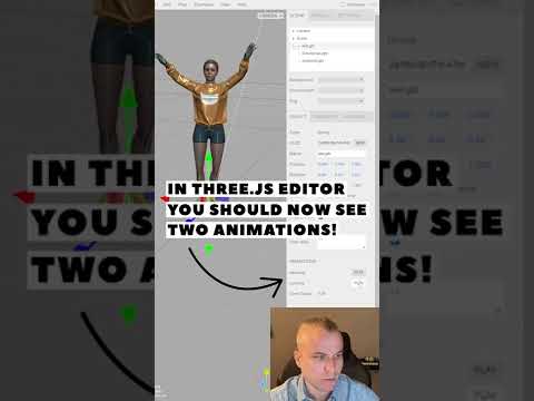 Multiple Mixamo animations in one 3D model