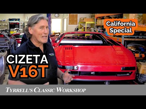 California dreamin’ of the Cizeta V16T | Tyrrell's Classic Workshop