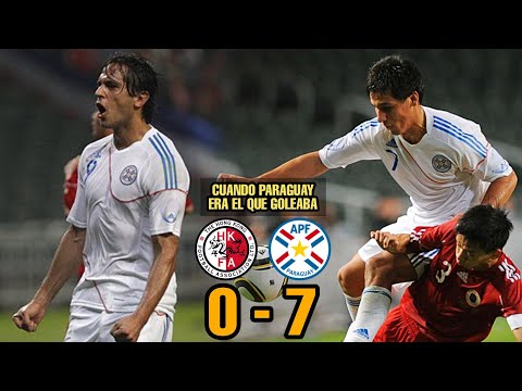 La MAYOR GOLEADA de PARAGUAY en su HISTORIA | Hong Kong 0-7 Paraguay (Amistoso 2010)
