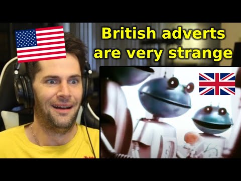 American Reacts to Classic British TV Adverts and Jingles