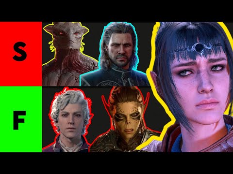Baldur's Gate 3 BEST ORIGIN CHARACTER TO PLAY AS TIER LIST