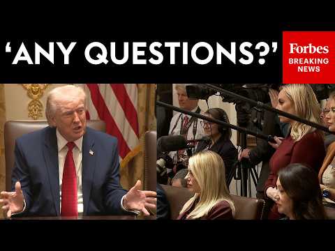 BREAKING NEWS: Trump Holds Cabinet Meeting And Takes Questions About The Iran War