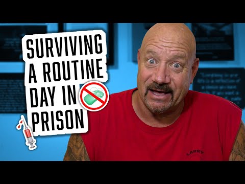 SURVIVING a Day in Prison | My Daily Prison Routine including Prison Showers, Meals, Work | 210 |