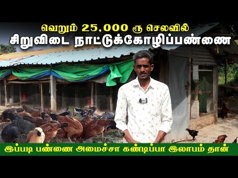 🐔🐤குறைந்த முதலீட்டில் தூய சிறுவிடைப் பண்ணை|சாதித்த இளைஞர்😱!!?#shorts#கோழிவளர்ப்பு#சிறுவிடைபண்ணை#feed