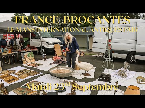 EP 64 Le Mans Fleamarket Antiquing Brocante & Vintage Thrifting Monthly Professional Antiquities