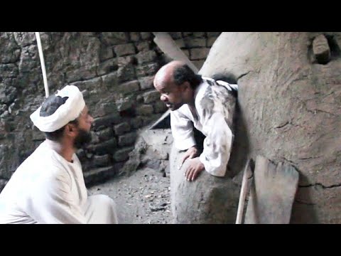 سعيد مستخبى فى الفرن خايف من عصام ياخد حقه منه ضحك مش خلصاااان