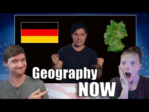 Geography Now! Germany - Americans React