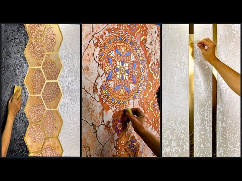 7 new ways to create unique and luxurious wall decorations! 😍🔥