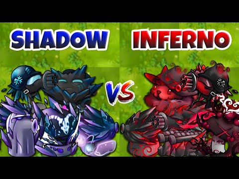 PVZ Fusion 2.6 Challenge - Team SHADOW vs INFERNO Plants Fusion VS All Zombies - Who Will Win?