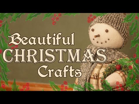 Beautiful Vintage Style Christmas Crafts