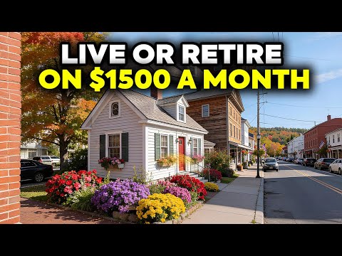 10 Small Towns You Could Retire/Live on $1500 A Month