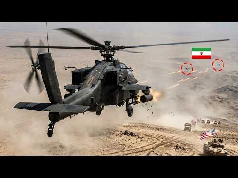 Watch US AH-64 Apaches Shoot Down Drones with a 30mm Chain Gun