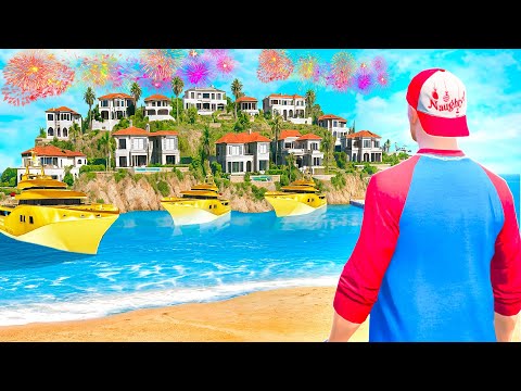 Ich FINDE eine GEHEIME MILLIARDÄR INSEL in GTA 5!