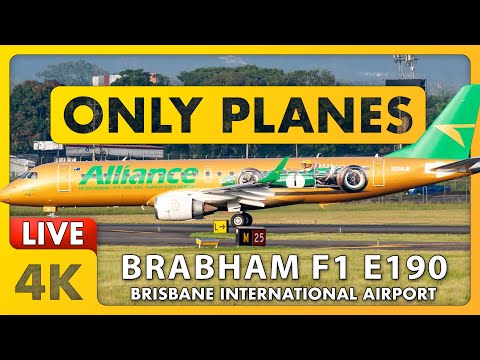 🔴 Alliance BRABHAM Livery Delivery @ Brisbane Airport w/ James + ATC ✈️