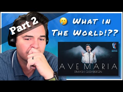 Pastor Moved to Tears Watching DIMASH - AVE MARIA | Reaction (Part Two)