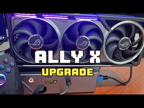 ROG Ally X + AOOSTAR A02 eGPU + ASUS Astral RTX 5080 | Unboxing & Full Setup Guide
