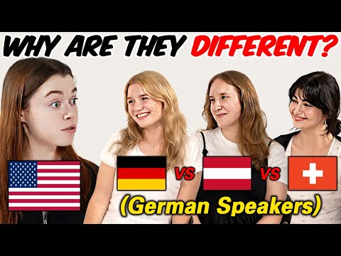 Word Differences Between German Speaking Countries! l Why Swiss German Is So Cute?