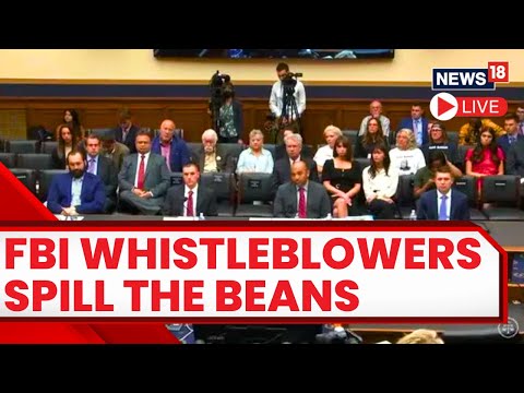 Democrats Attack FBI Whistleblowers Giving Cover To Agency's Abuses | FBI Whistleblower Hearing LIVE